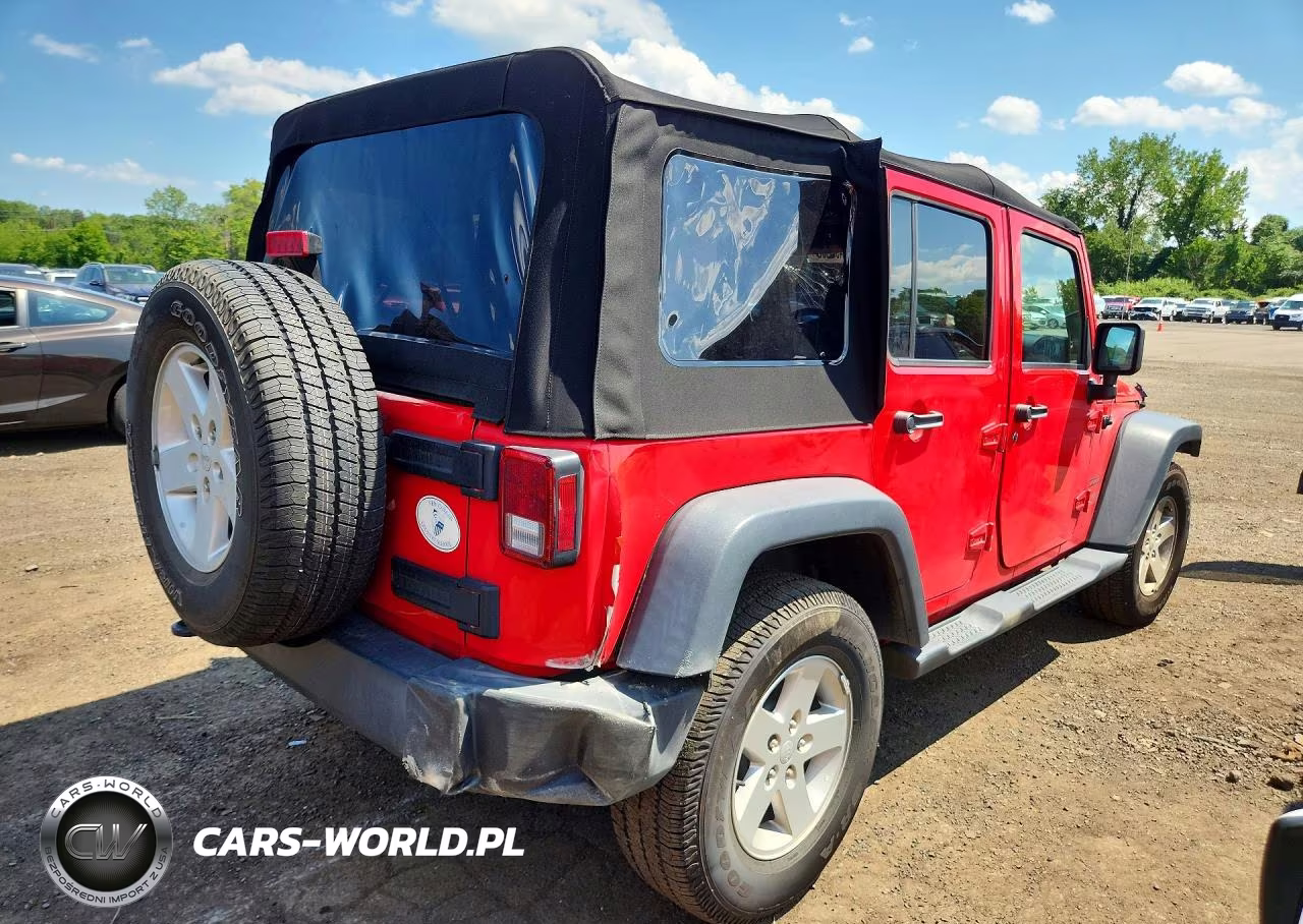 2018 Jeep Wrangler Unlimited Sport VIN:1C4HJWDG1JL820467 - 3