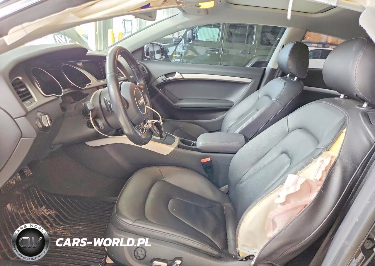 2013 Audi A5 Premium VIN:WAUCFAFR4DA077801 - 7