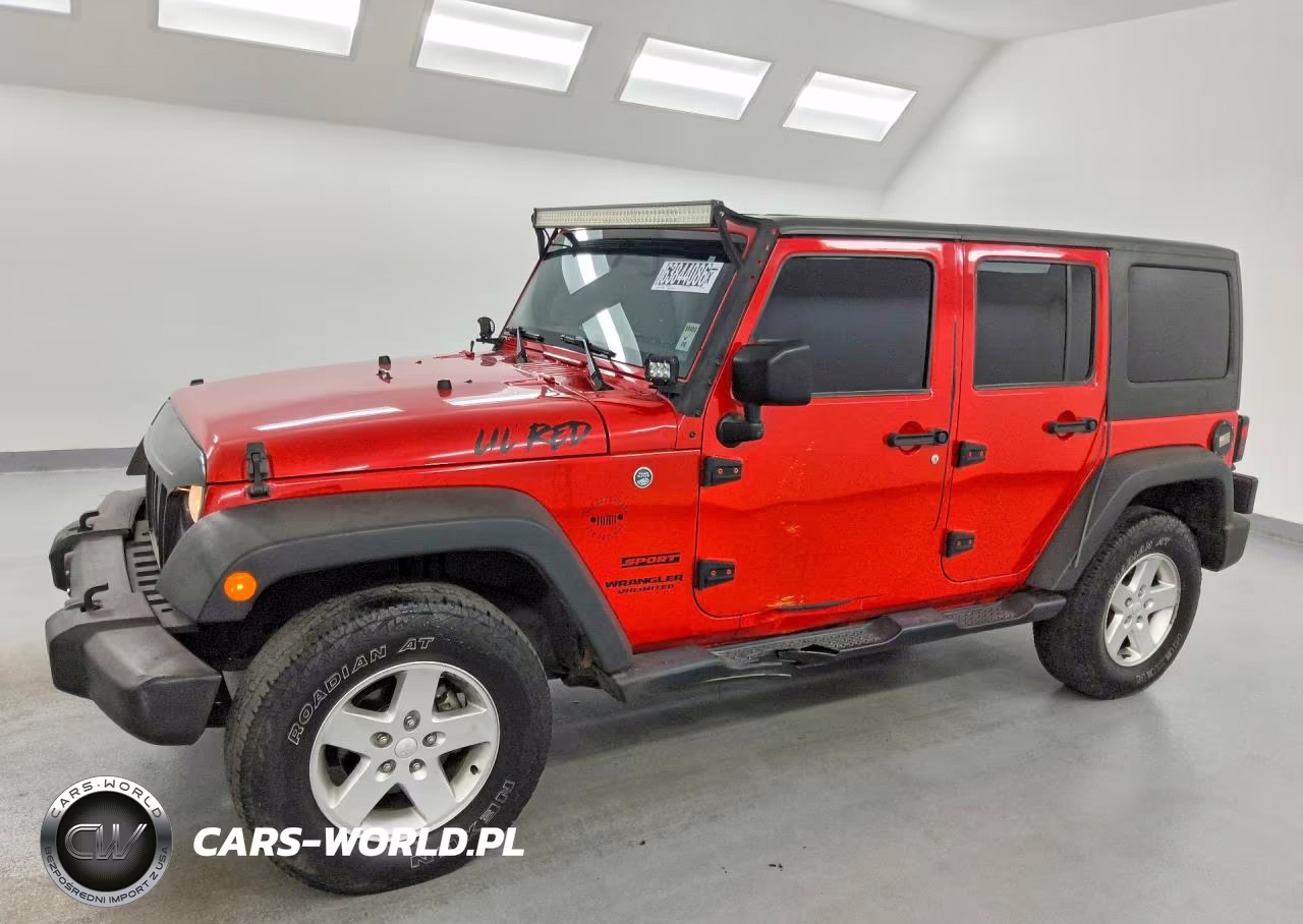 2016 Jeep Wrangler Unlimited Sport – zdjęcie 1 z 14