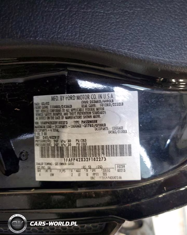 2002 Ford Mustang Gt VIN:1FAFP42X32F182273 - 12