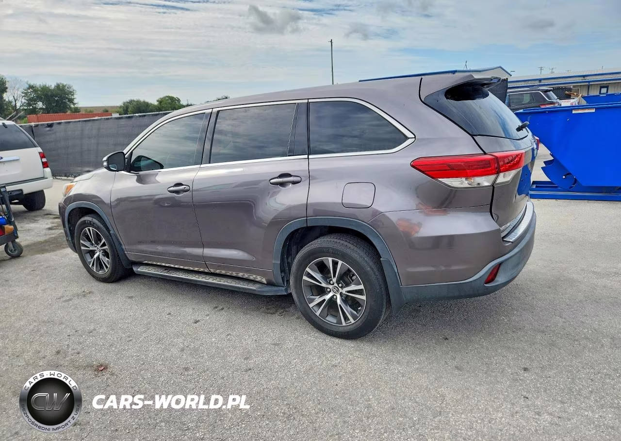 2017 Toyota Highlander Le VIN:5TDZARFH9HS023291 - 2
