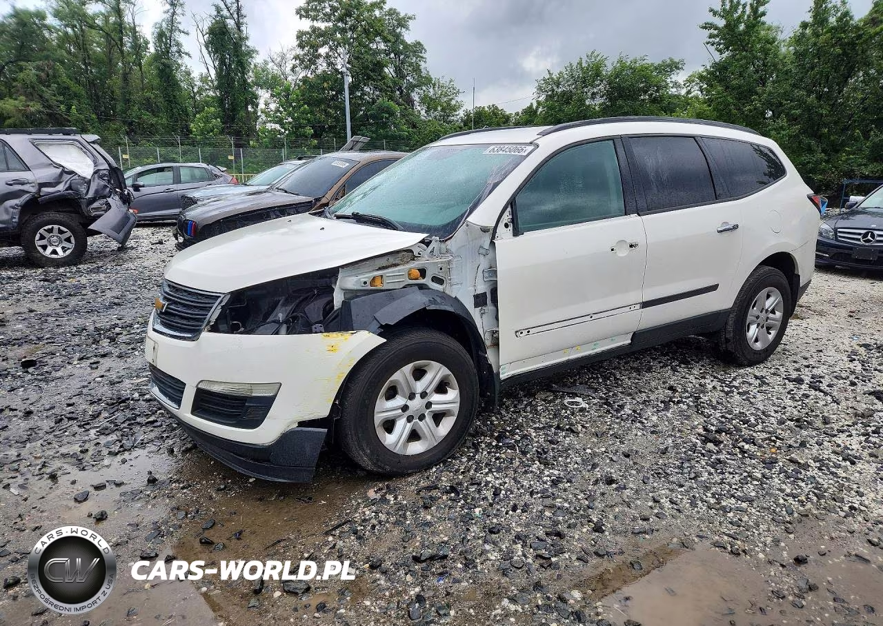 2013 Chevrolet Traverse Ls VIN:1GNKRFED3DJ263765 - 1