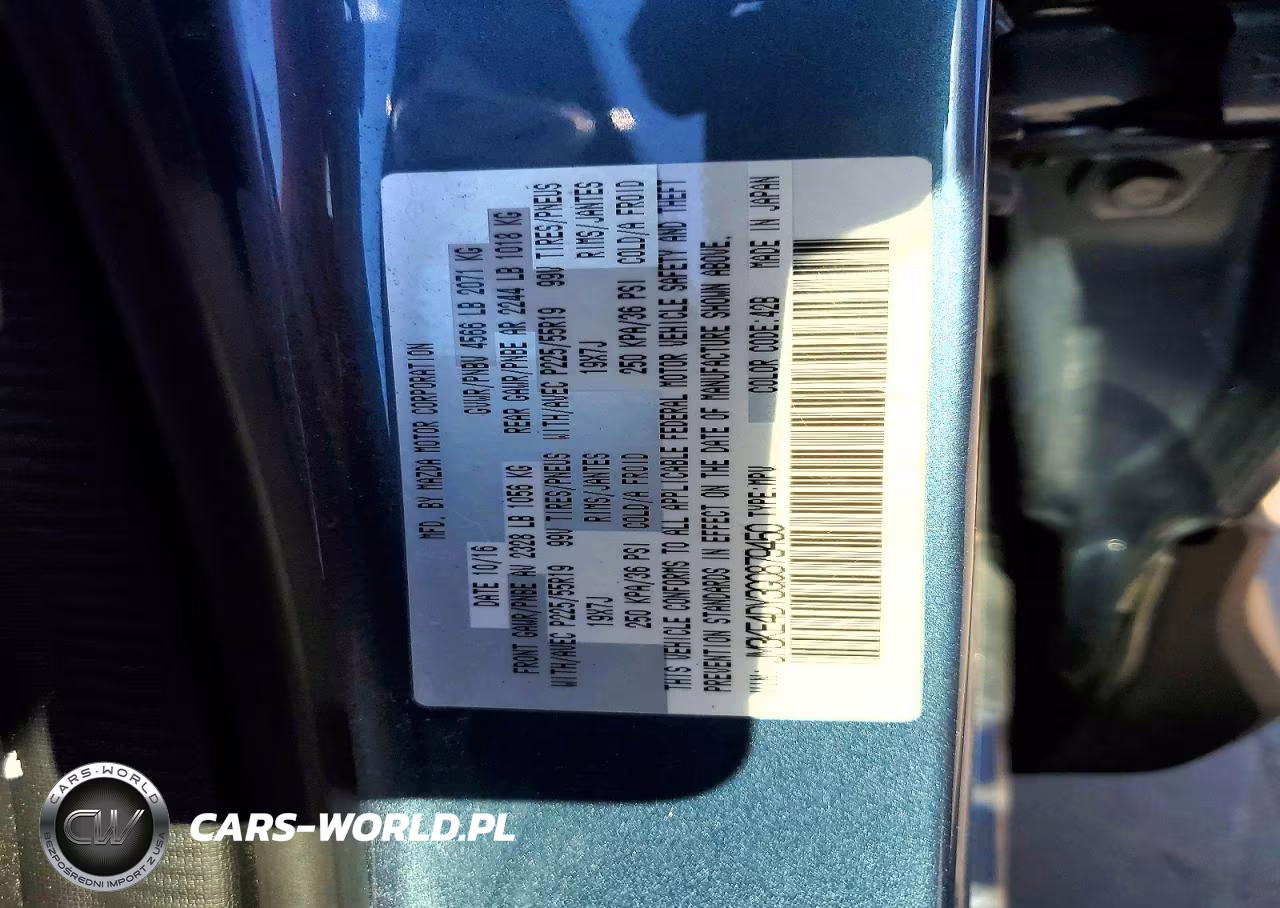 2016 Mazda Cx-5 Gt VIN:JM3KE4DY3G0879450 - 13