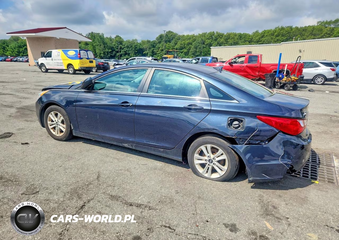 2013 Hyundai Sonata Gls VIN:5NPEB4AC1DH624284 - 2