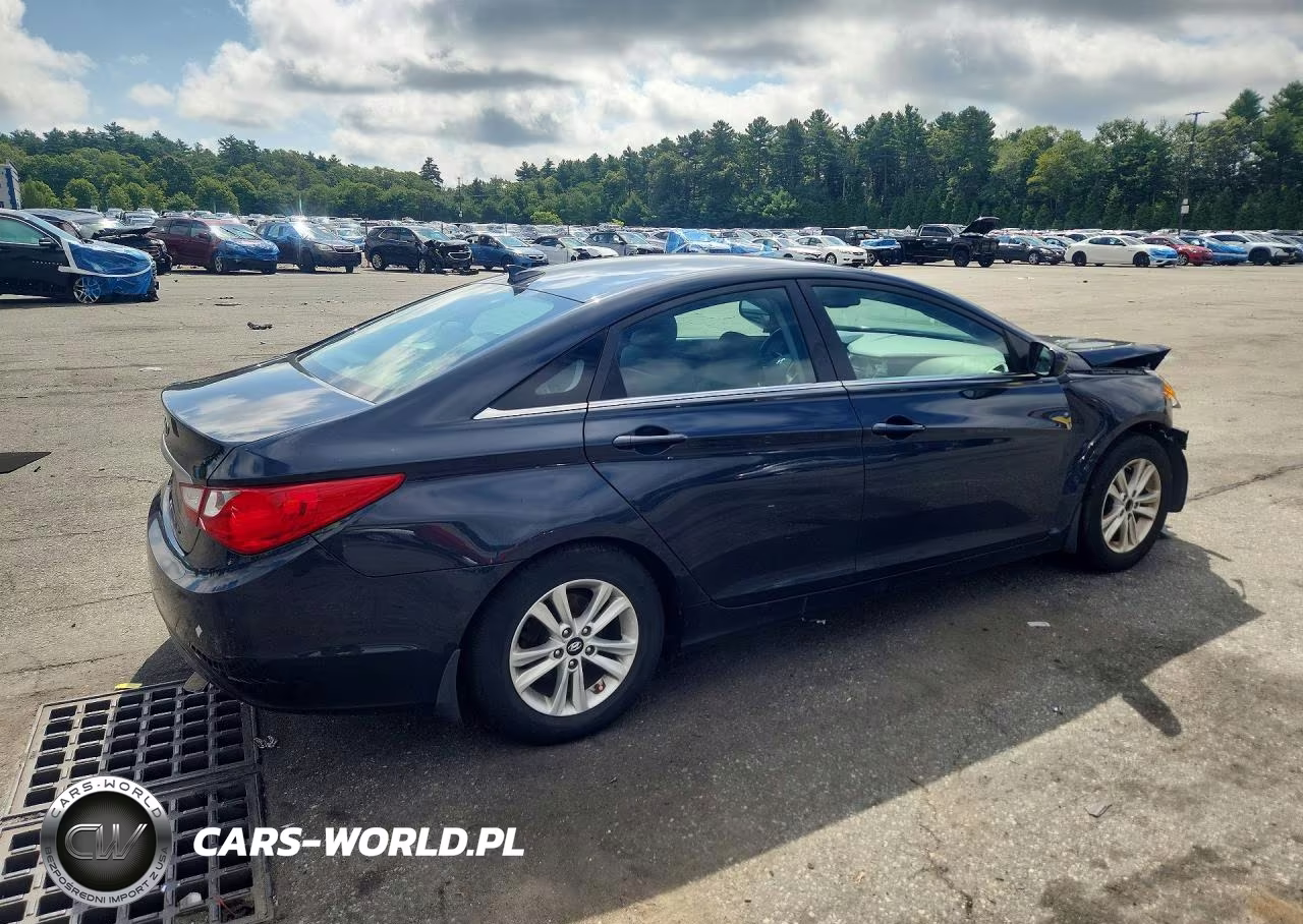 2013 Hyundai Sonata Gls VIN:5NPEB4AC1DH624284 - 3