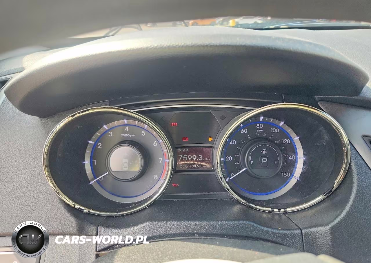 2013 Hyundai Sonata Gls VIN:5NPEB4AC1DH624284 - 9