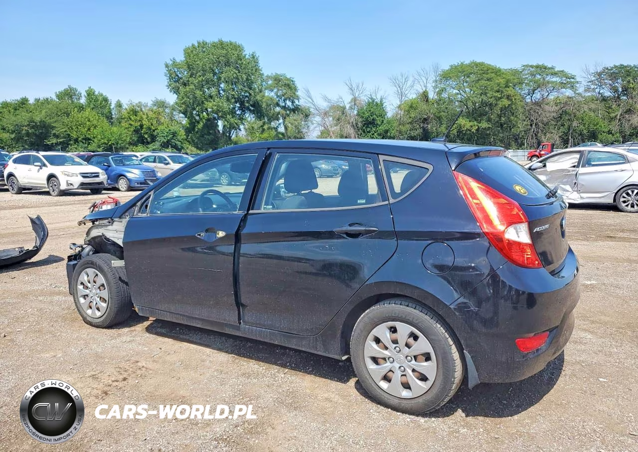 2012 Hyundai Accent Gs VIN:KMHCT5AE9CU016072 - 2