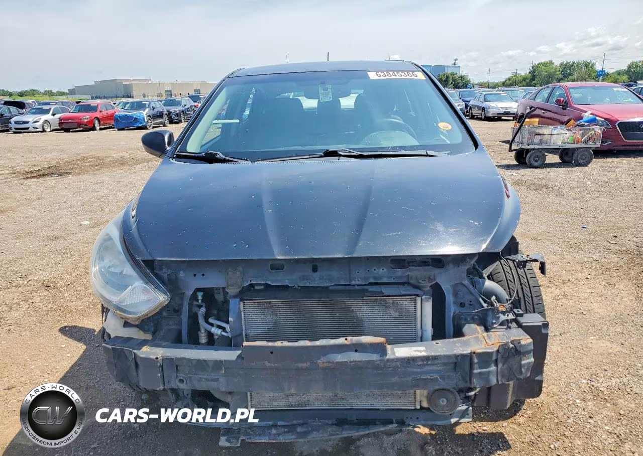 2012 Hyundai Accent Gs VIN:KMHCT5AE9CU016072 - 5