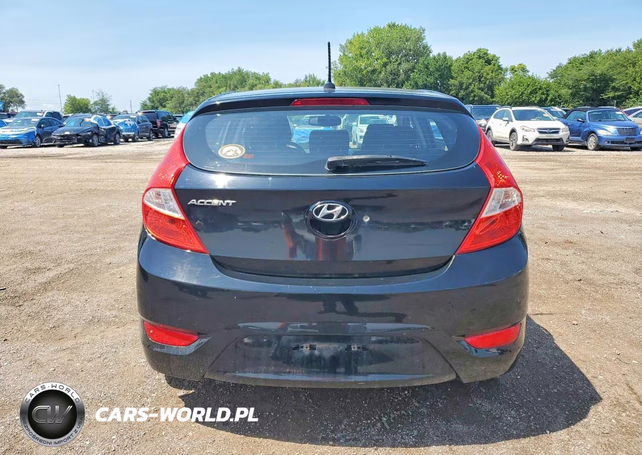 2012 Hyundai Accent Gs VIN:KMHCT5AE9CU016072 - 6