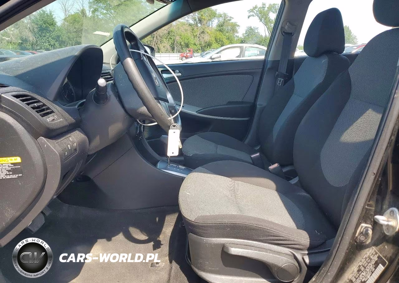 2012 Hyundai Accent Gs VIN:KMHCT5AE9CU016072 - 7