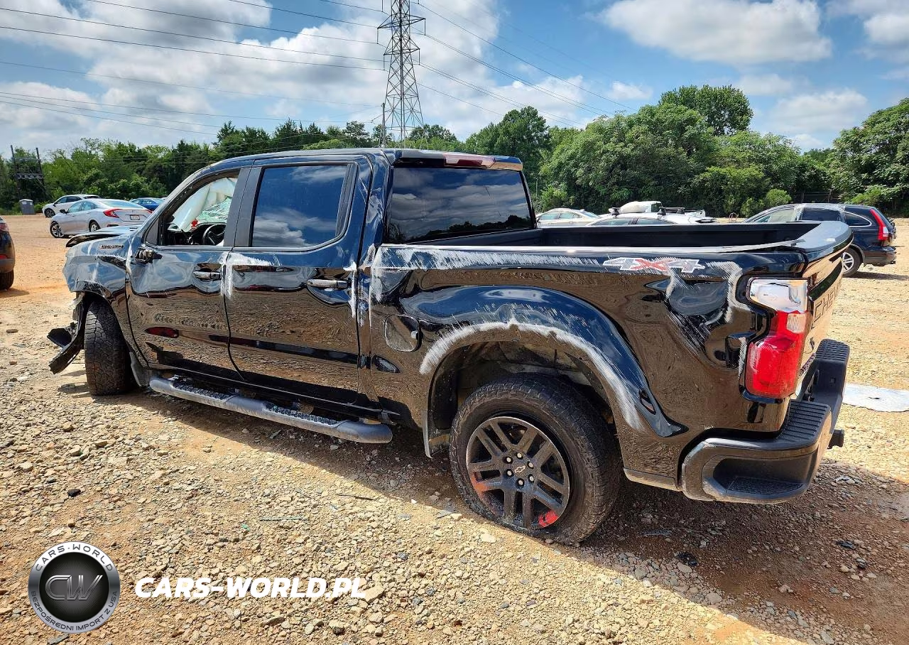 2022 Chevrolet Silverado K1500 Rst VIN:1GCUDEET1NZ620526 - 2