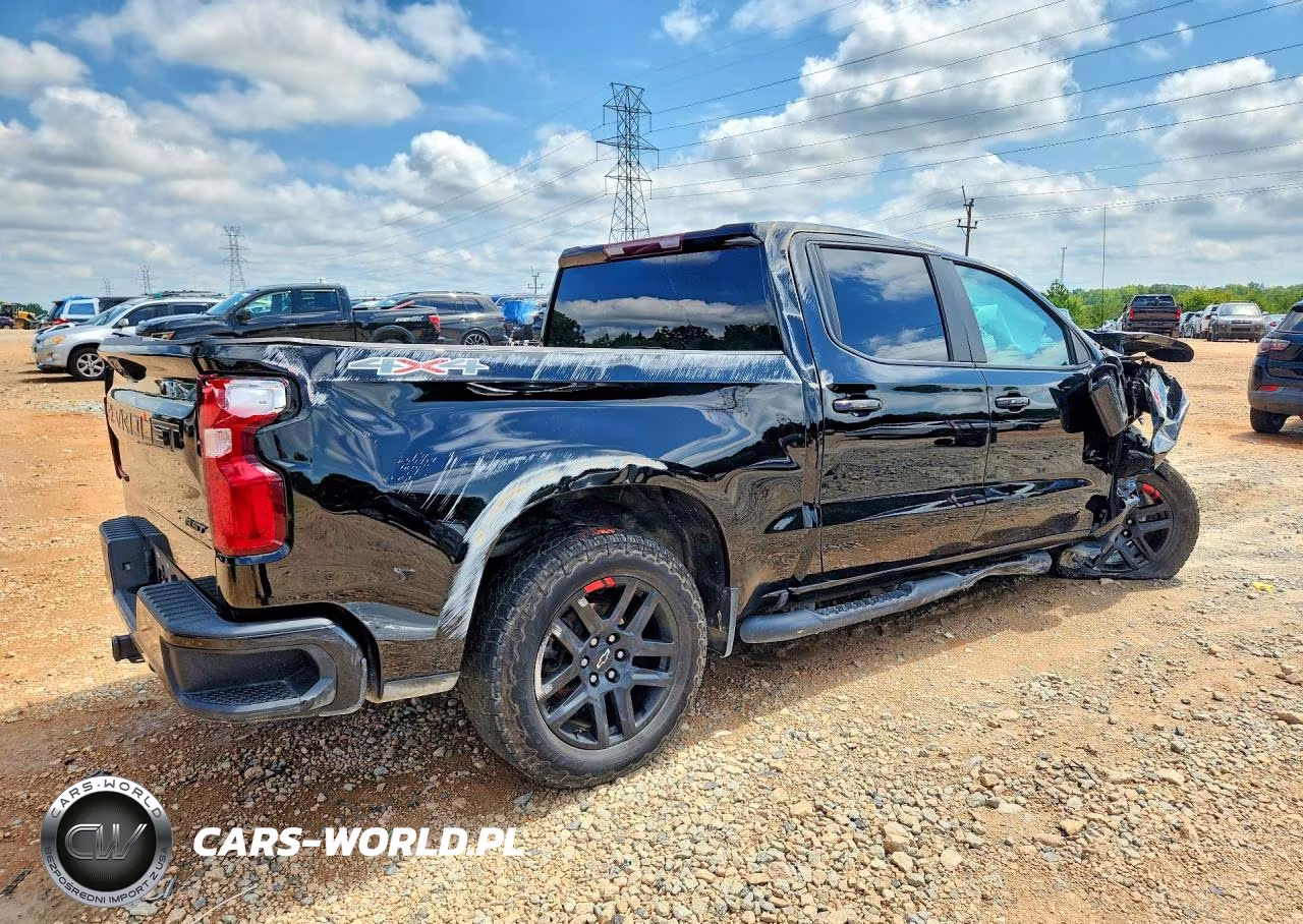 2022 Chevrolet Silverado K1500 Rst VIN:1GCUDEET1NZ620526 - 3