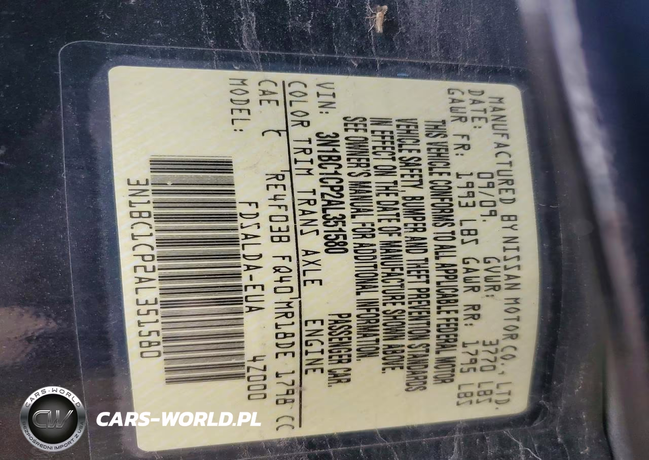 2010 Nissan Versa 1.8 S VIN:3N1BC1CP2AL351580 - 12
