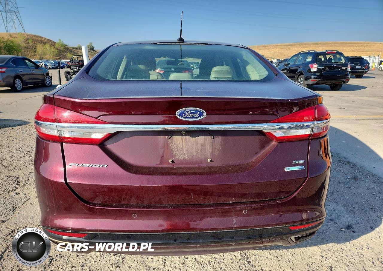 2017 Ford Fusion Se VIN:3FA6P0T90HR299233 - 6