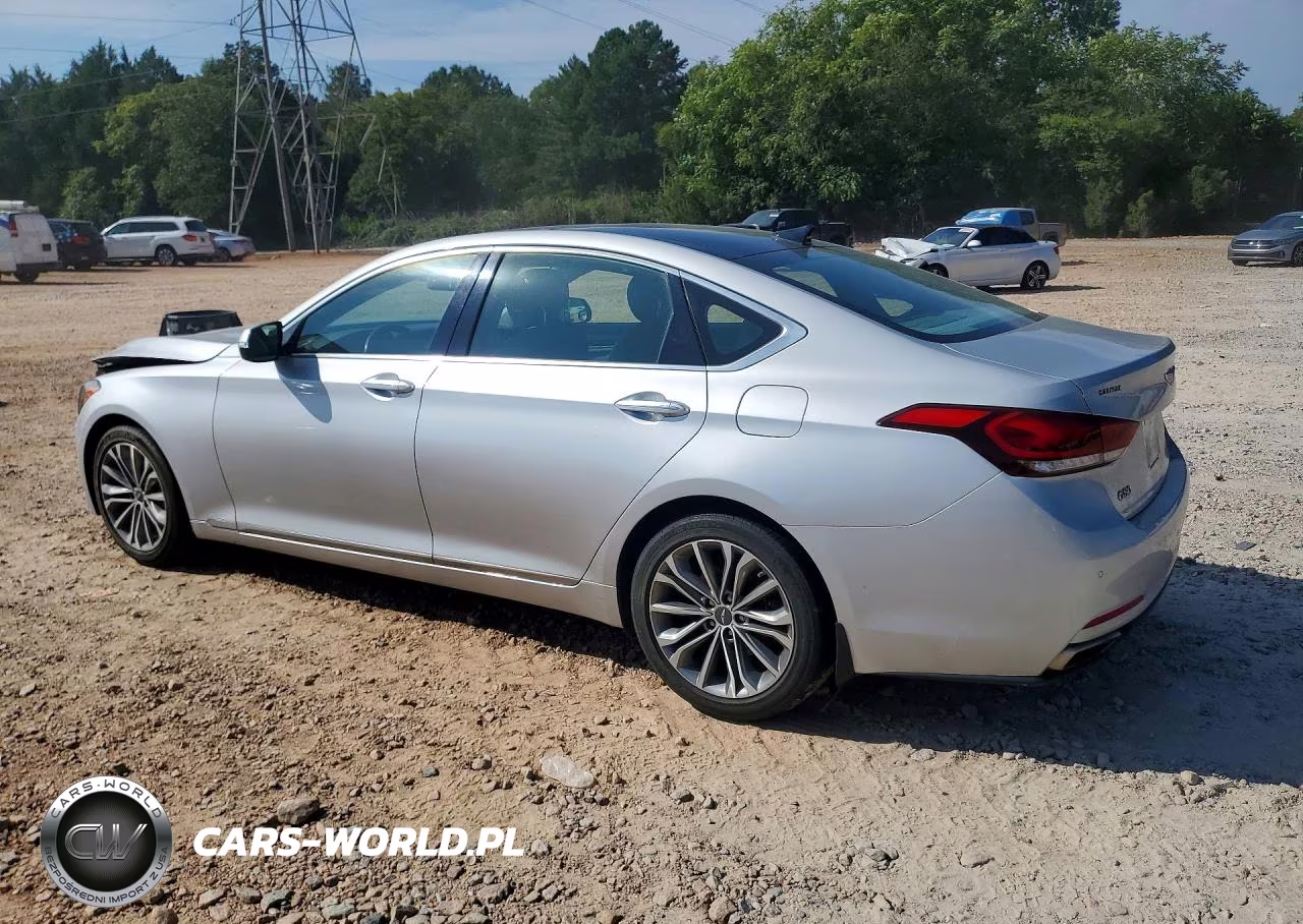 2017 Genesis G80 3.8 VIN:KMHGN4JE5HU195577 - 2