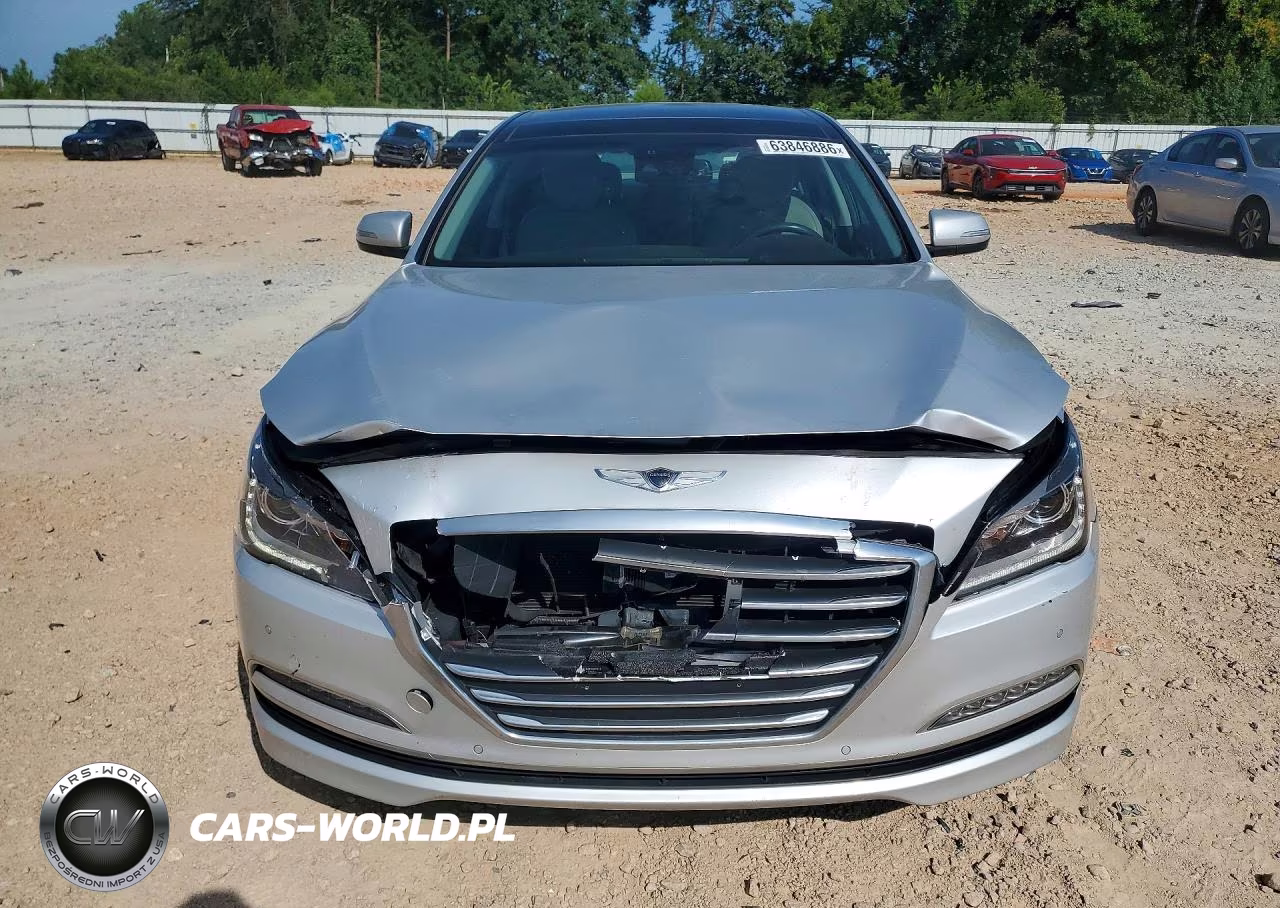 2017 Genesis G80 3.8 VIN:KMHGN4JE5HU195577 - 5