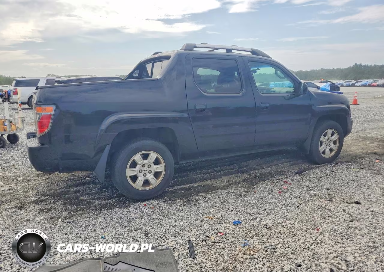 2007 Honda Ridgeline Rtl VIN:2HJYK16597H537053 - 3