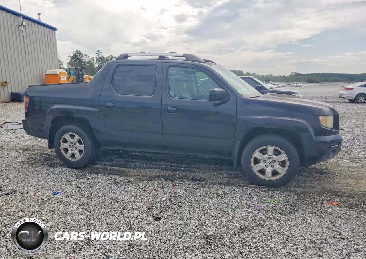 2007 Honda Ridgeline Rtl VIN:2HJYK16597H537053 - 4