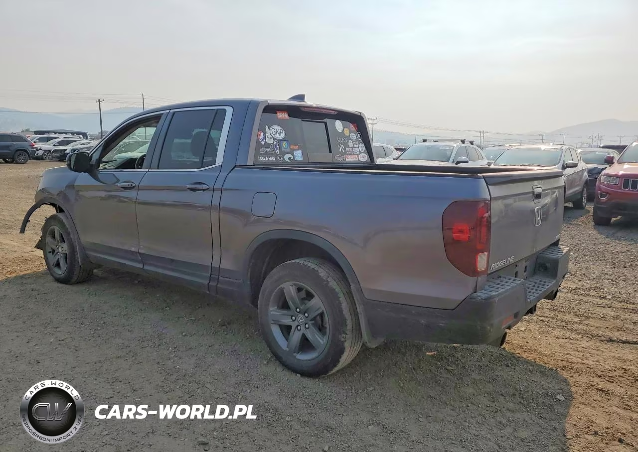 2023 Honda Ridgeline Rtl VIN:5FPYK3F57PB007225 - 2