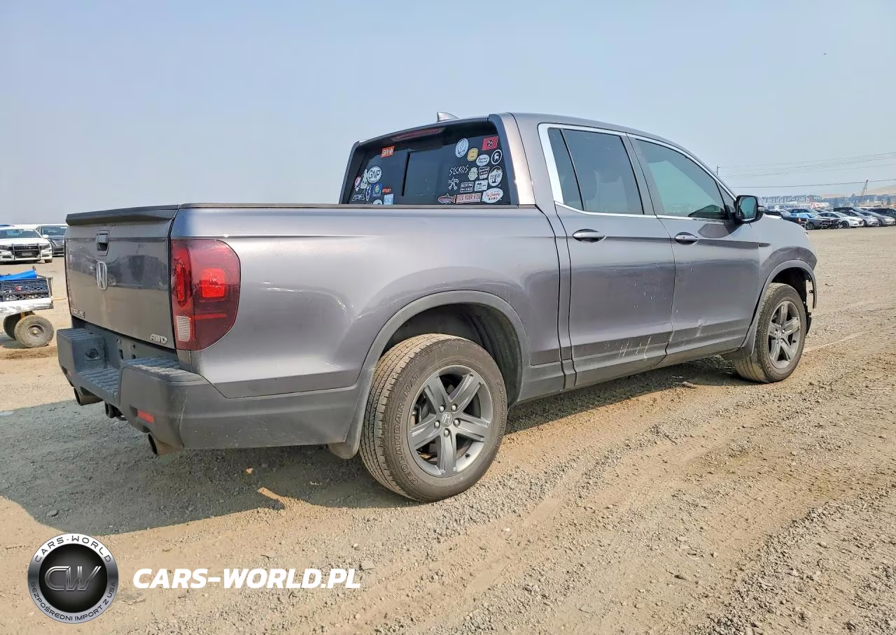 2023 Honda Ridgeline Rtl VIN:5FPYK3F57PB007225 - 3