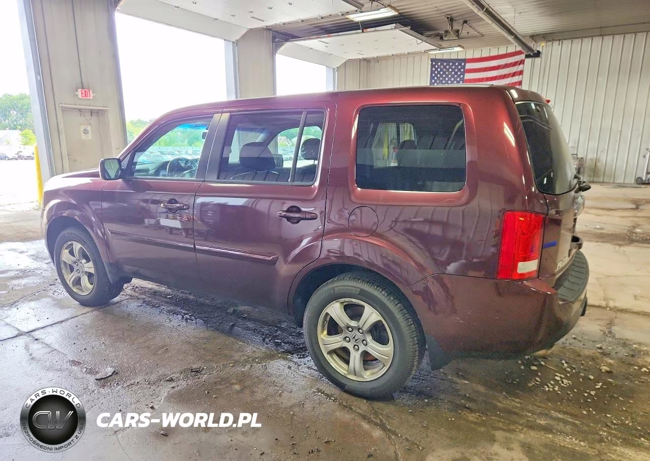 2012 Honda Pilot Exln VIN:5FNYF4H71CB046923 - 2