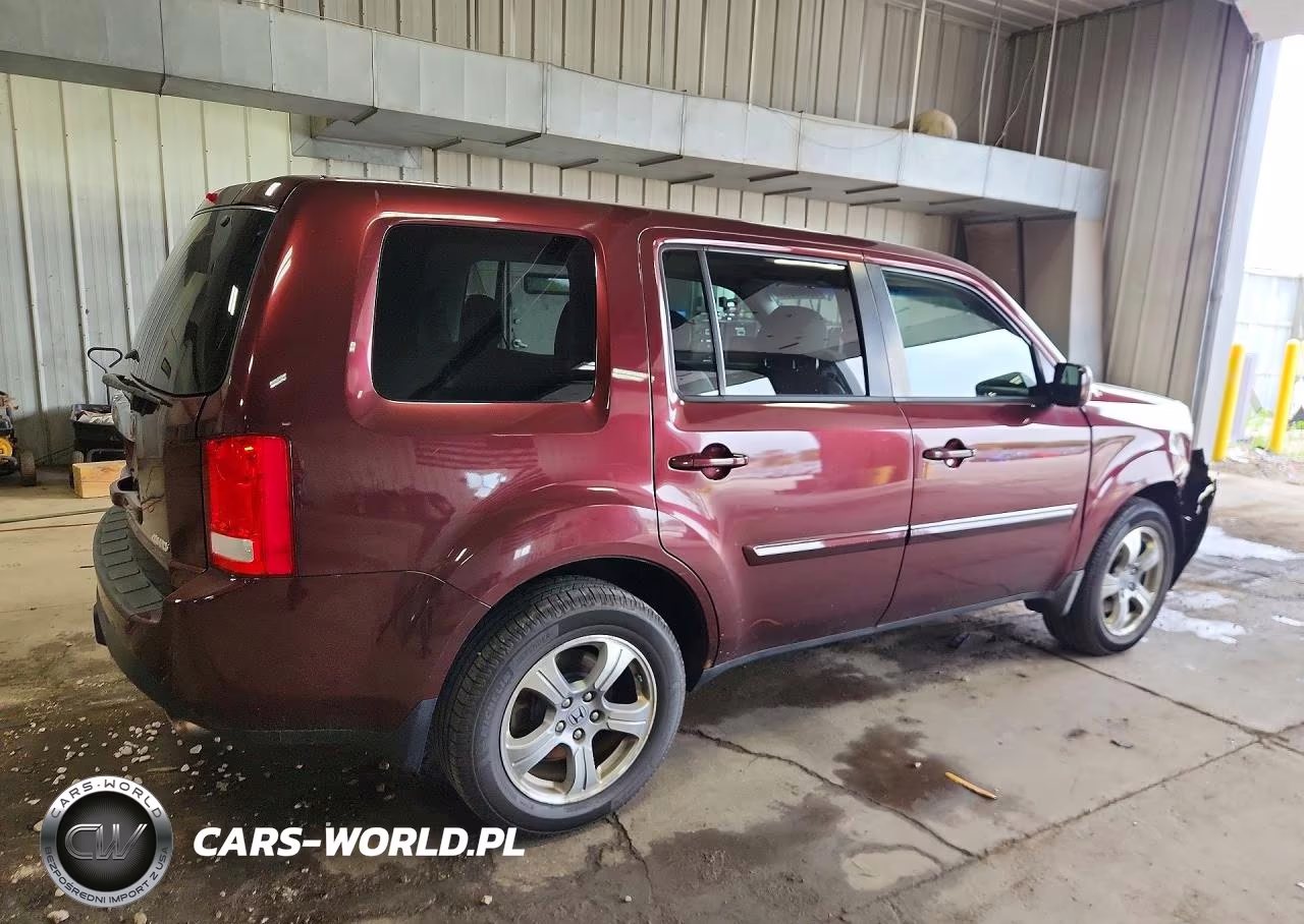 2012 Honda Pilot Exln VIN:5FNYF4H71CB046923 - 3