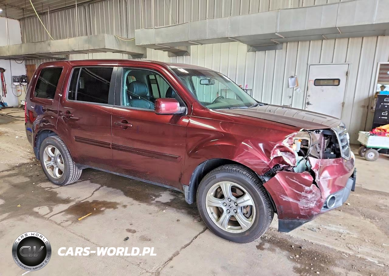 2012 Honda Pilot Exln VIN:5FNYF4H71CB046923 - 4