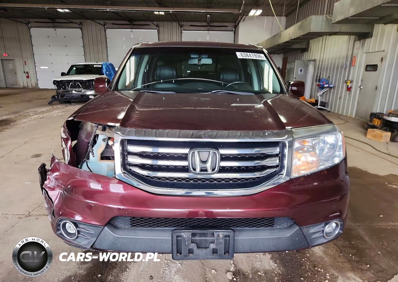 2012 Honda Pilot Exln VIN:5FNYF4H71CB046923 - 5