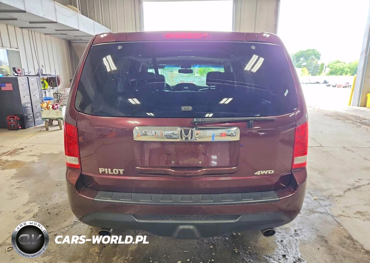 2012 Honda Pilot Exln VIN:5FNYF4H71CB046923 - 6
