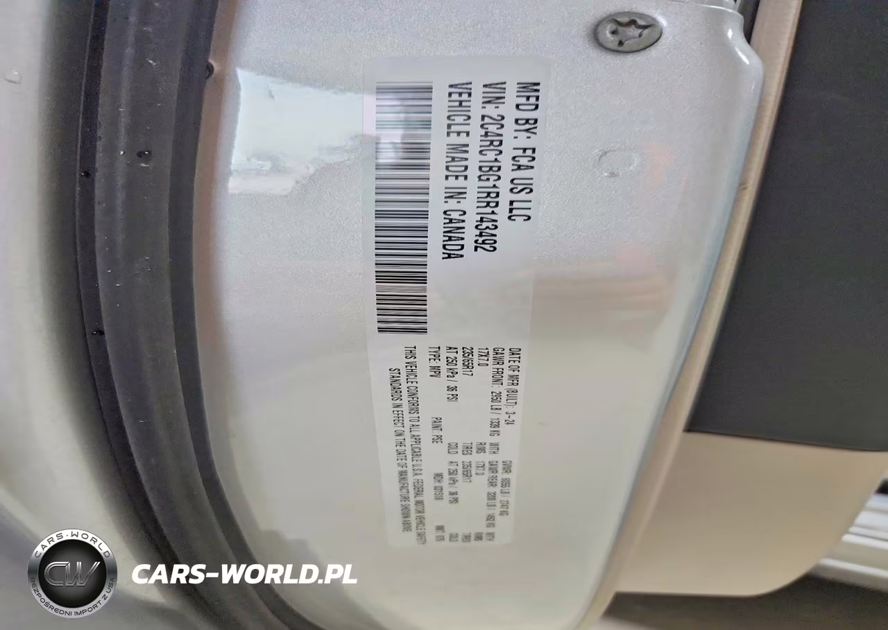 2024 Chrysler Pacifica Touring L VIN:2C4RC1BG1RR143492 - 13