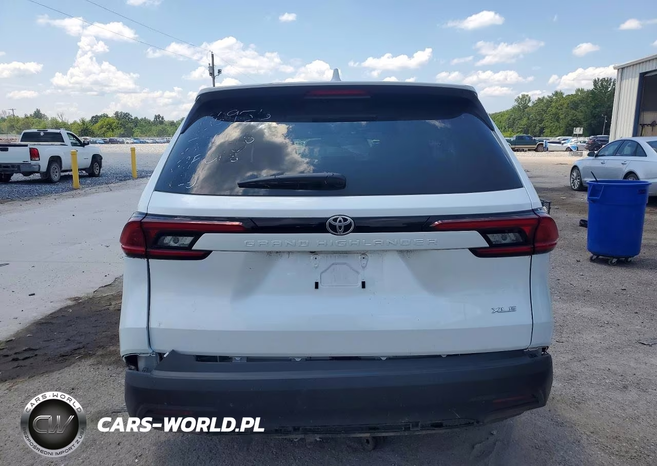 2025 Toyota Grand Highlander Xle VIN:5TDAAAA53SS035049 - 6