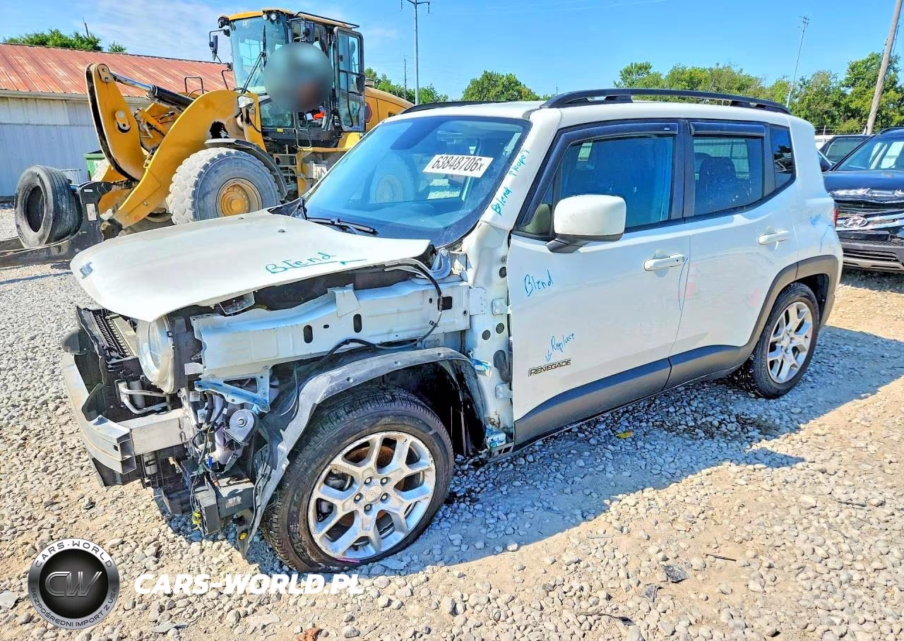 2017 Jeep Renegade Latitude VIN:ZACCJABB3HPG52132 - 1