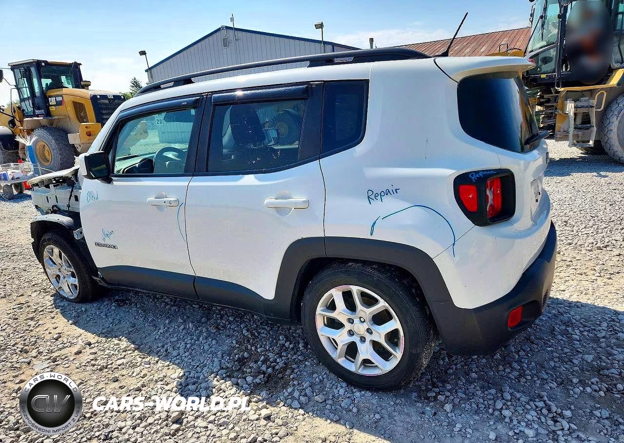 2017 Jeep Renegade Latitude VIN:ZACCJABB3HPG52132 - 2