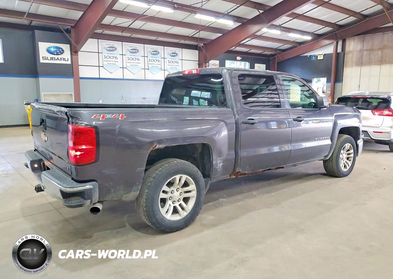 2014 Chevrolet Silverado K1500 Lt VIN:3GCUKREC0EG188394 - 3