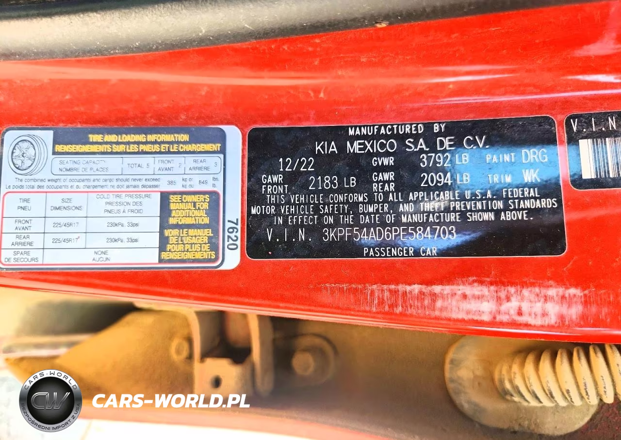 2023 Kia Forte Gt Line VIN:3KPF54AD6PE584703 - 13