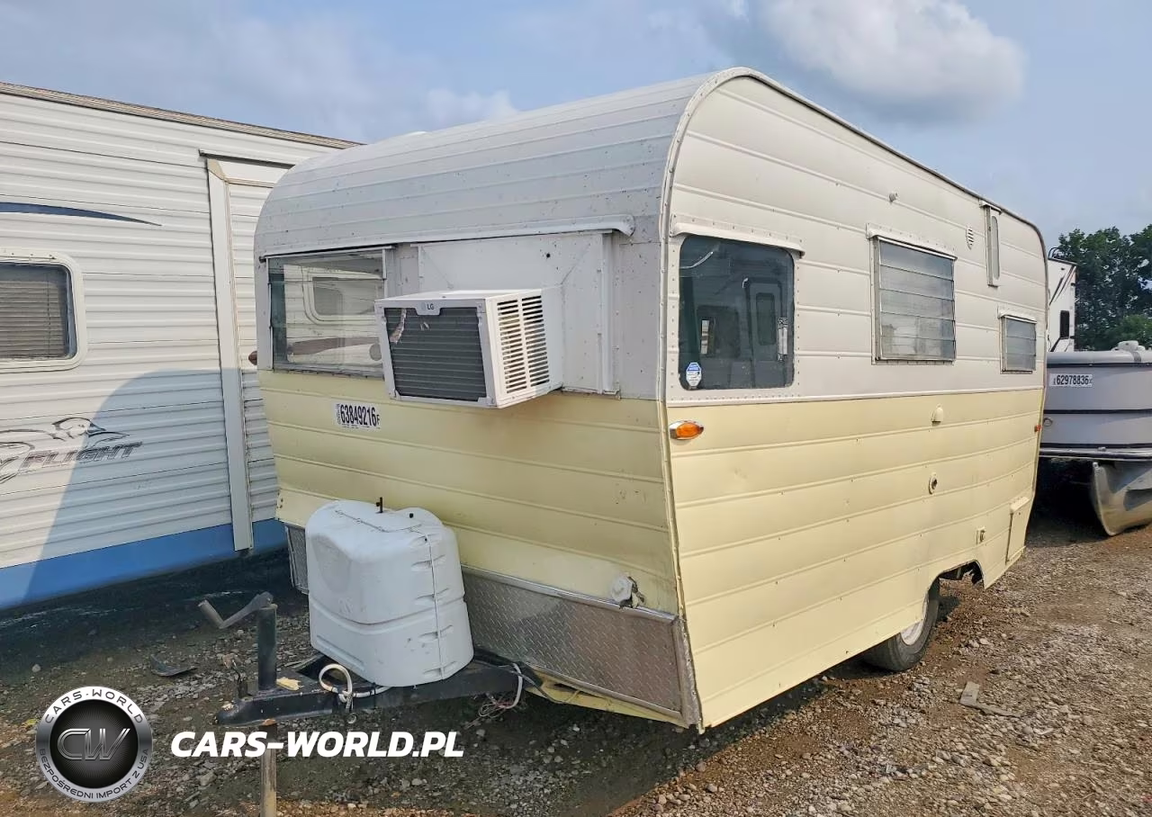 1963 Aristocrat Rv Land Commander Trave VIN:B167S4374 - 2