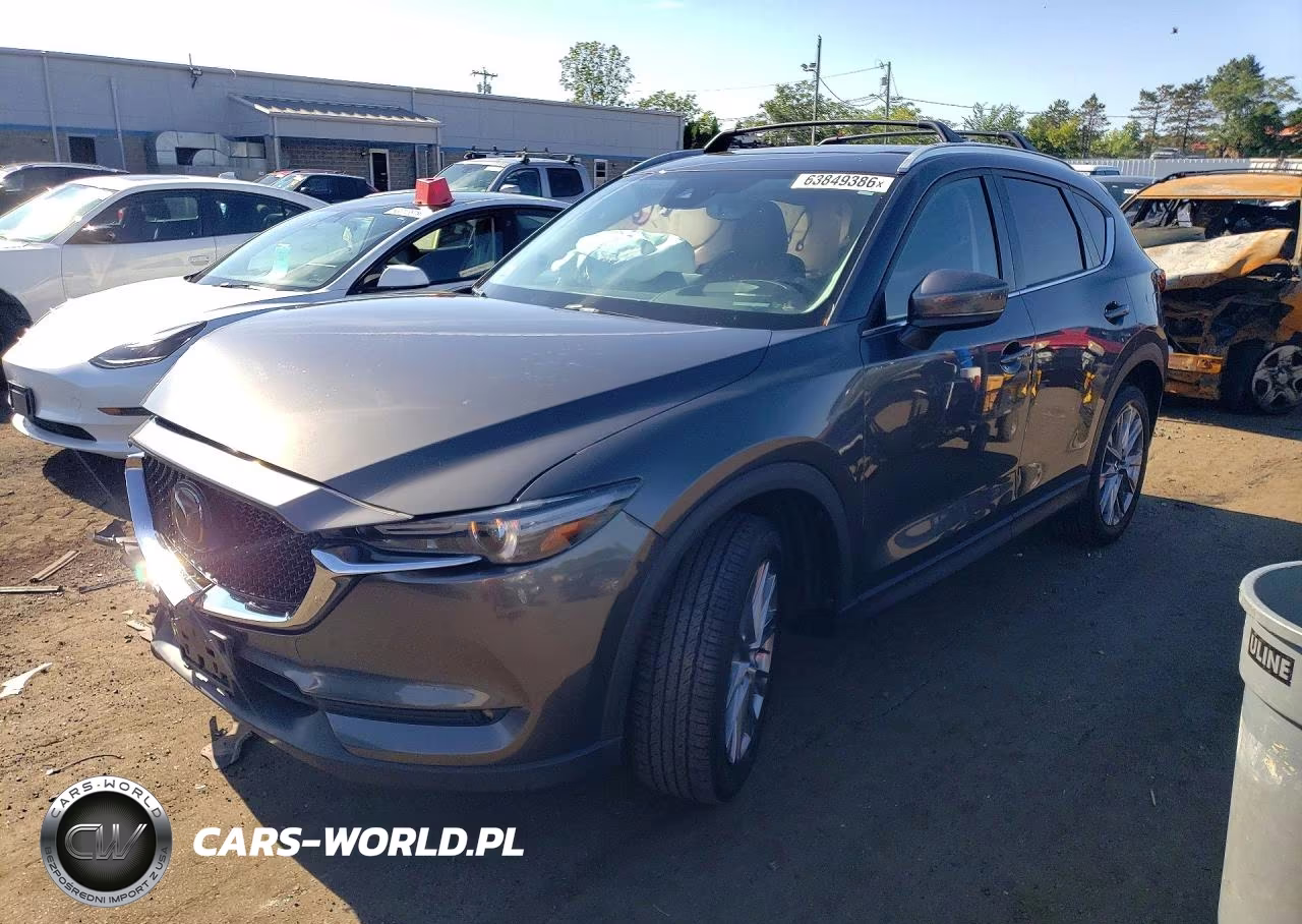 2021 Mazda Cx-5 Grand Touring Reserve VIN:JM3KFBAY0M0393678 - 1