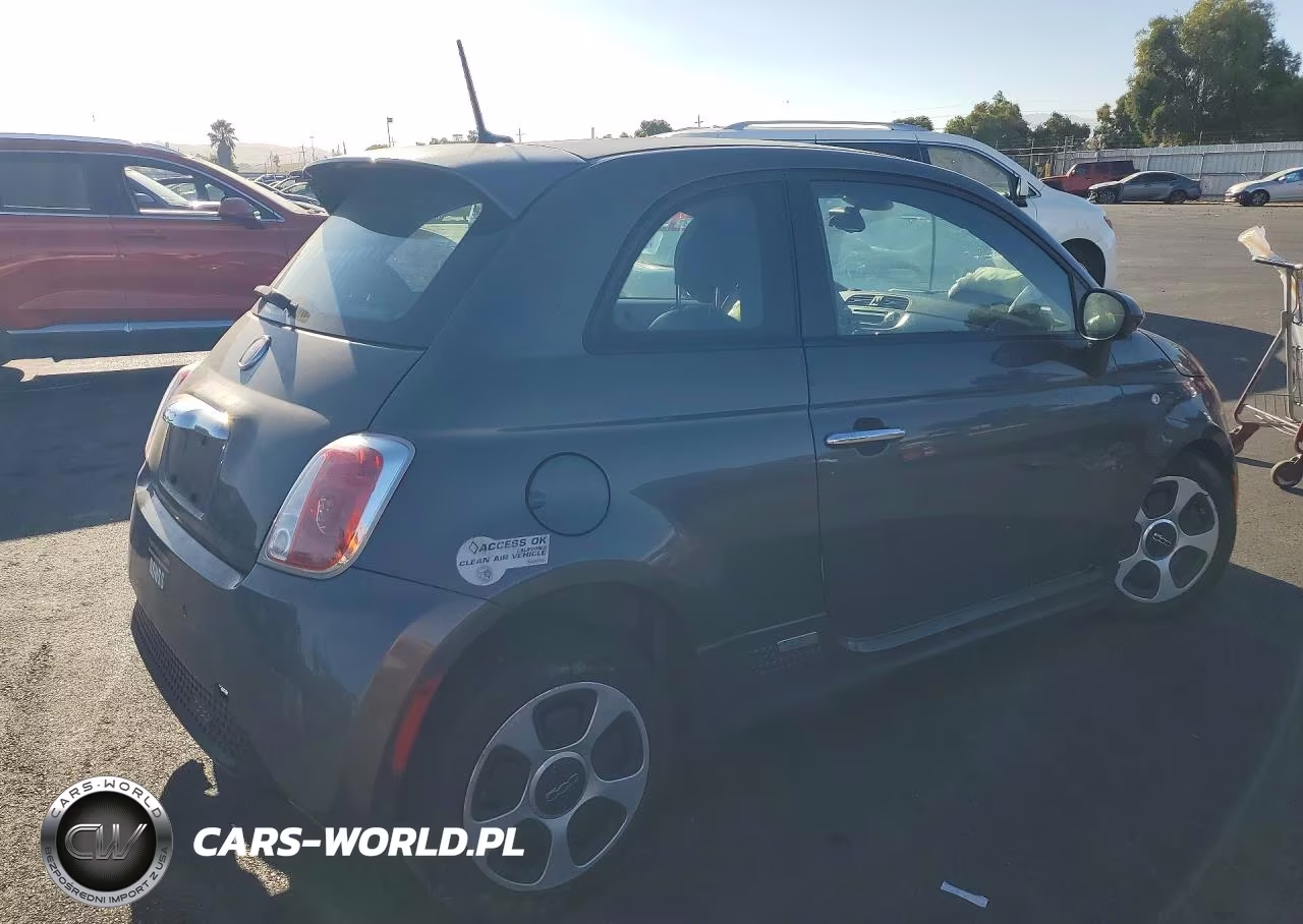 2014 Fiat 500 Electric VIN:3C3CFFGE9ET175877 - 3