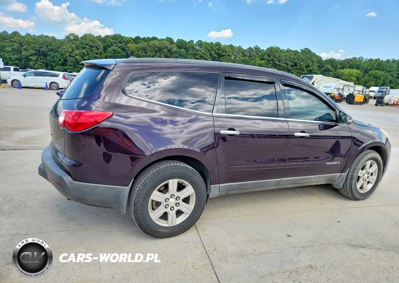 2009 Chevrolet Traverse Lt VIN:1GNER23D89S132535 - 3