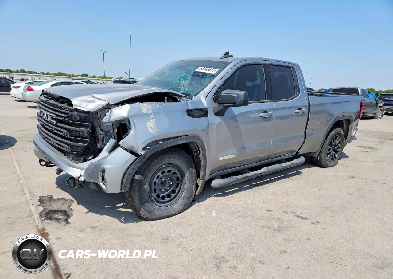 2023 GMC Sierra 1500 2Wd Double Cab Standard Box Elevation – zdjęcie 1 z 12