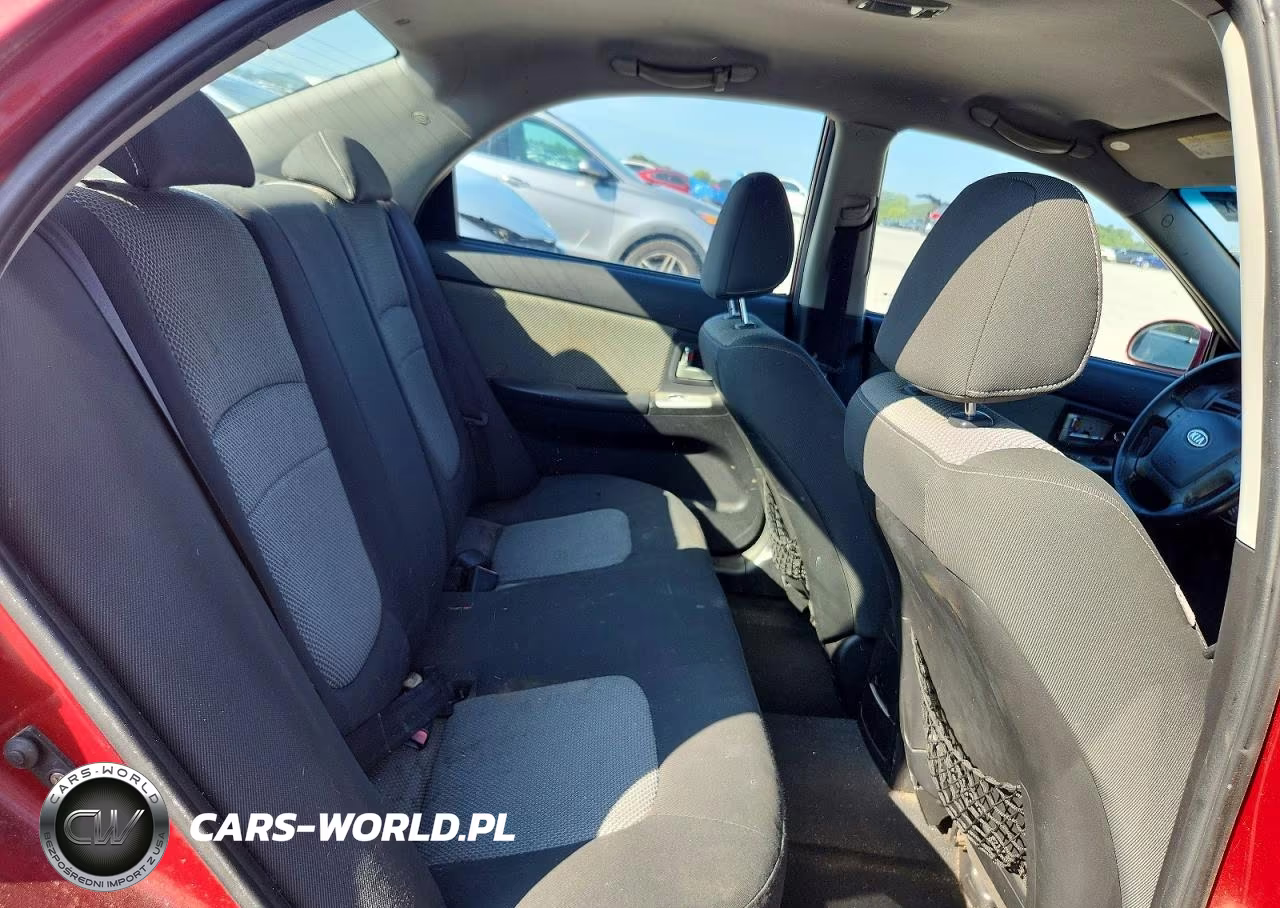 2008 Kia Spectra Lx VIN:KNAFE121485018861 - 10