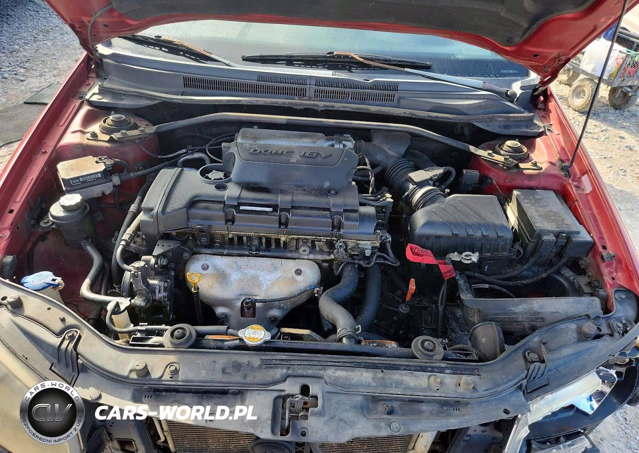 2008 Kia Spectra Lx VIN:KNAFE121485018861 - 11