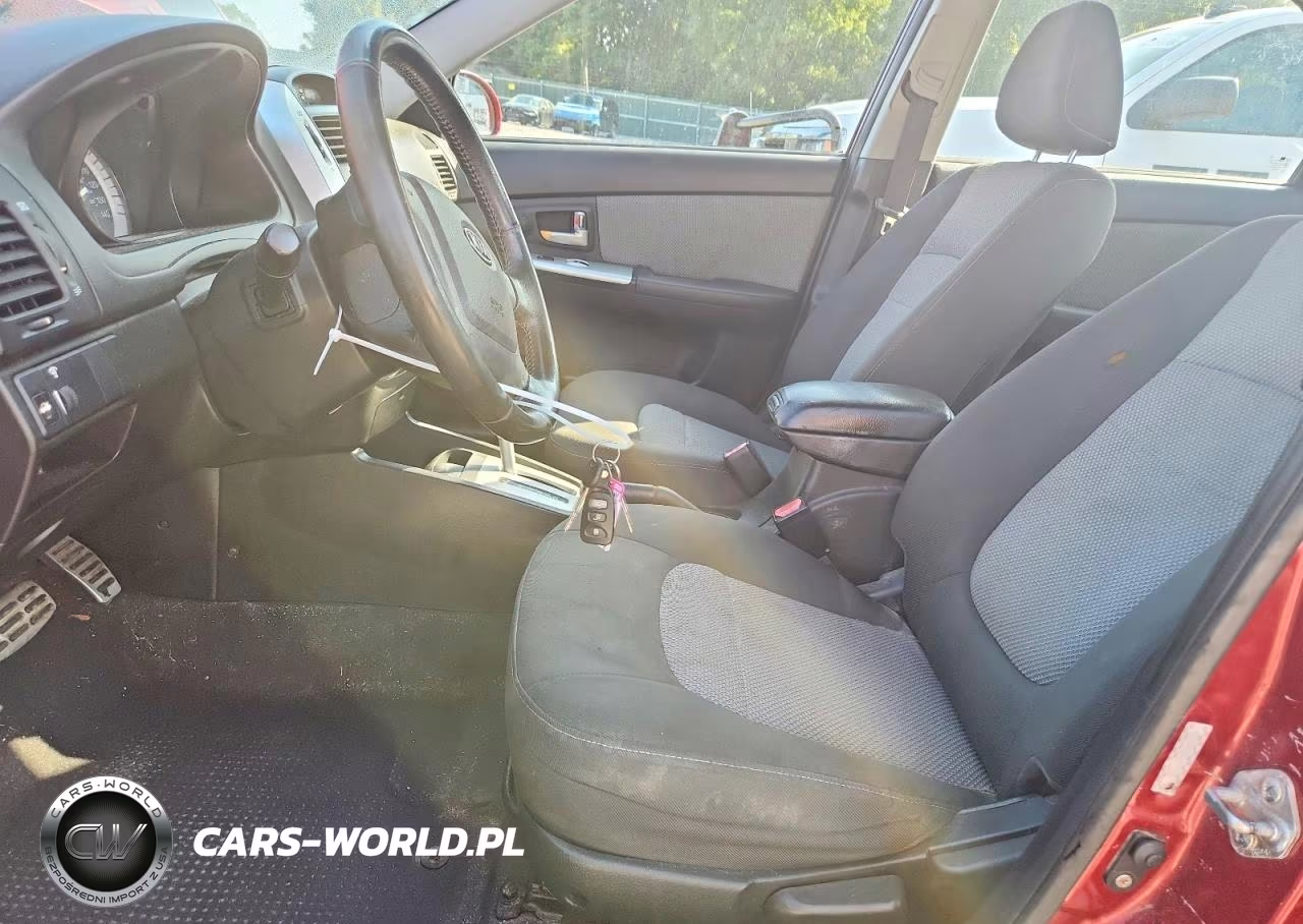 2008 Kia Spectra Lx VIN:KNAFE121485018861 - 7