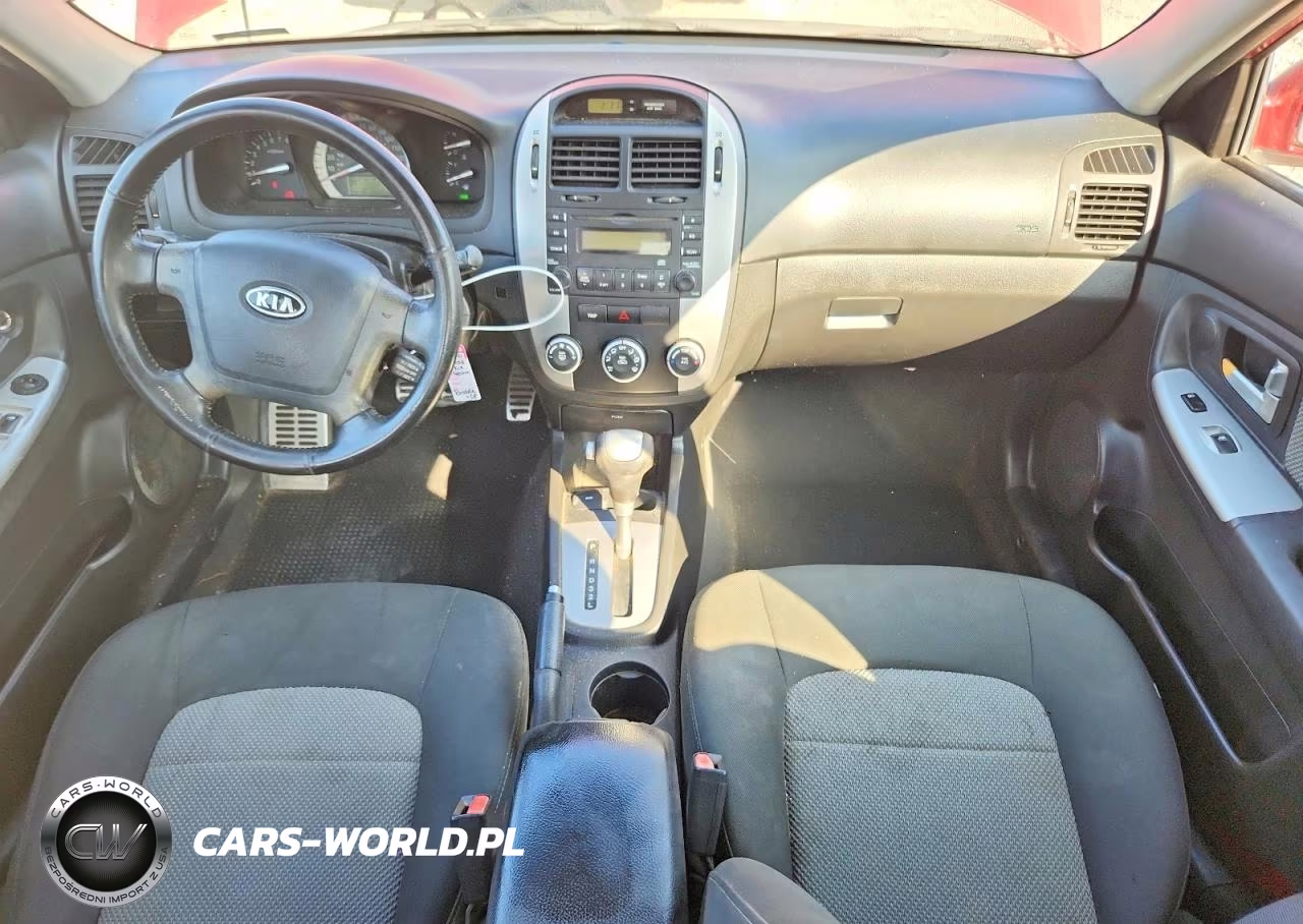 2008 Kia Spectra Lx VIN:KNAFE121485018861 - 8