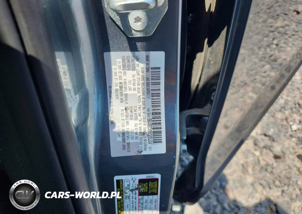 2011 Mazda Cx-9 VIN:JM3TB2CA9B0330169 - 12