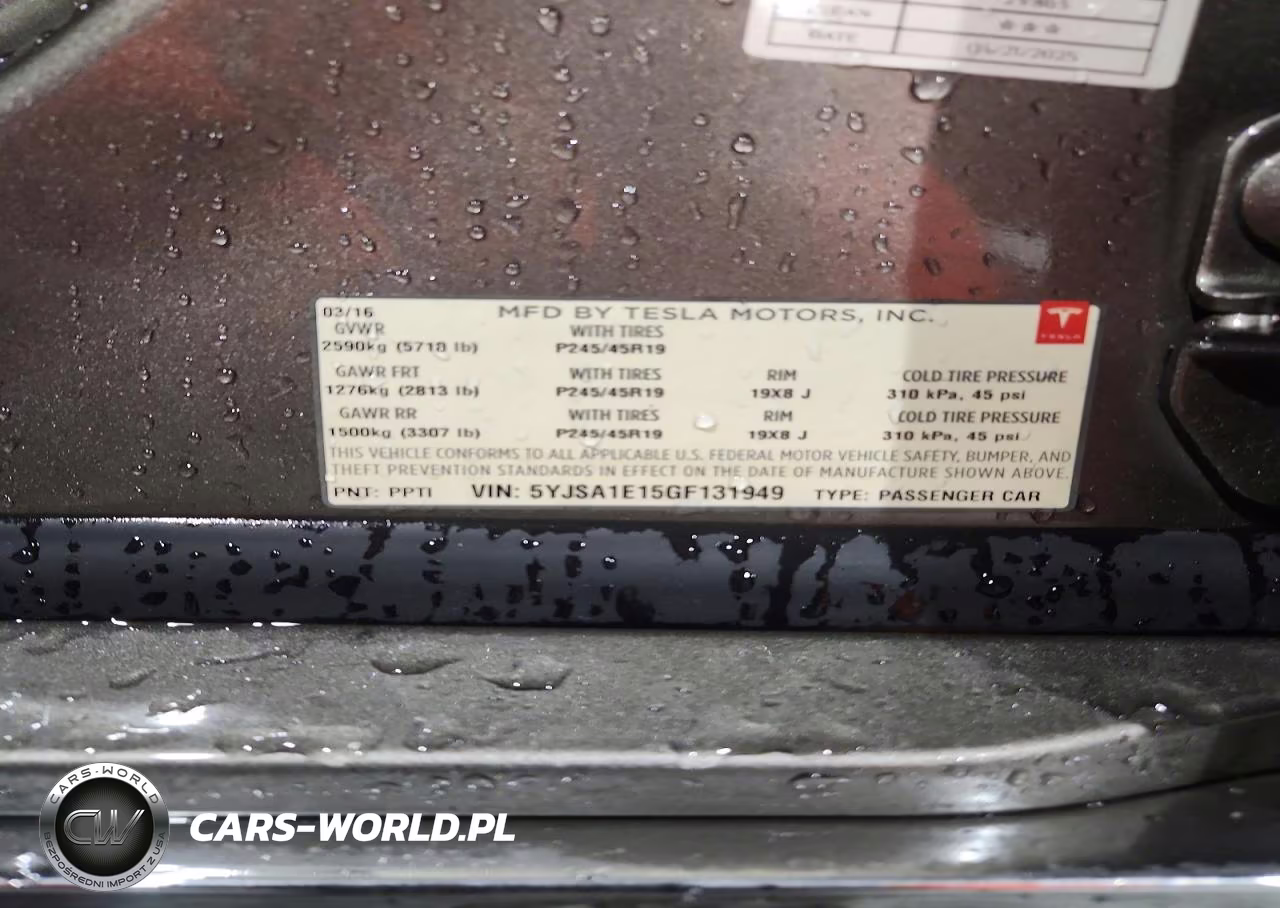 2016 Tesla Model S VIN:5YJSA1E15GF131949 - 12