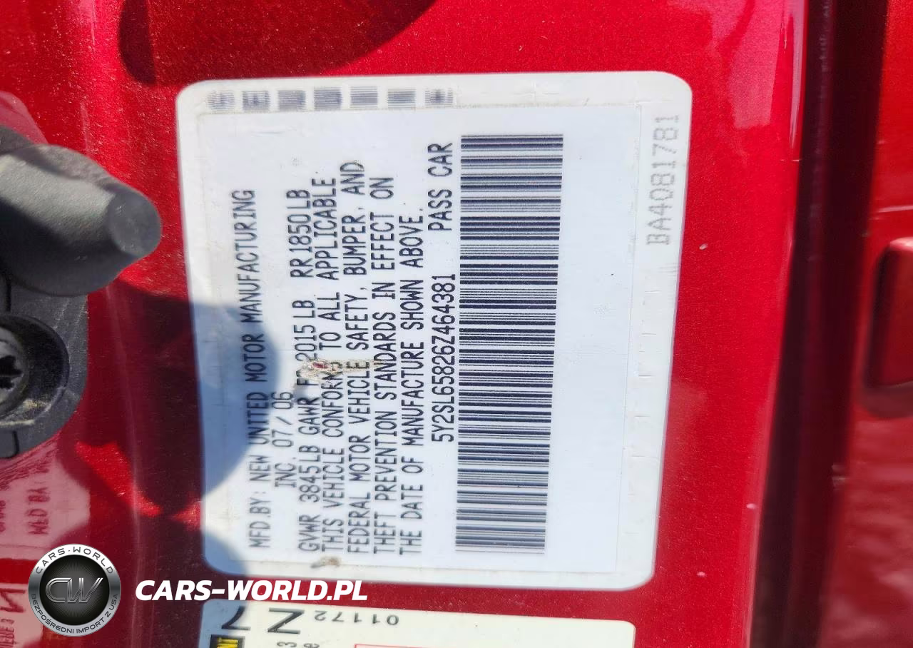 2006 Pontiac Vibe VIN:5Y2SL65826Z464381 - 12