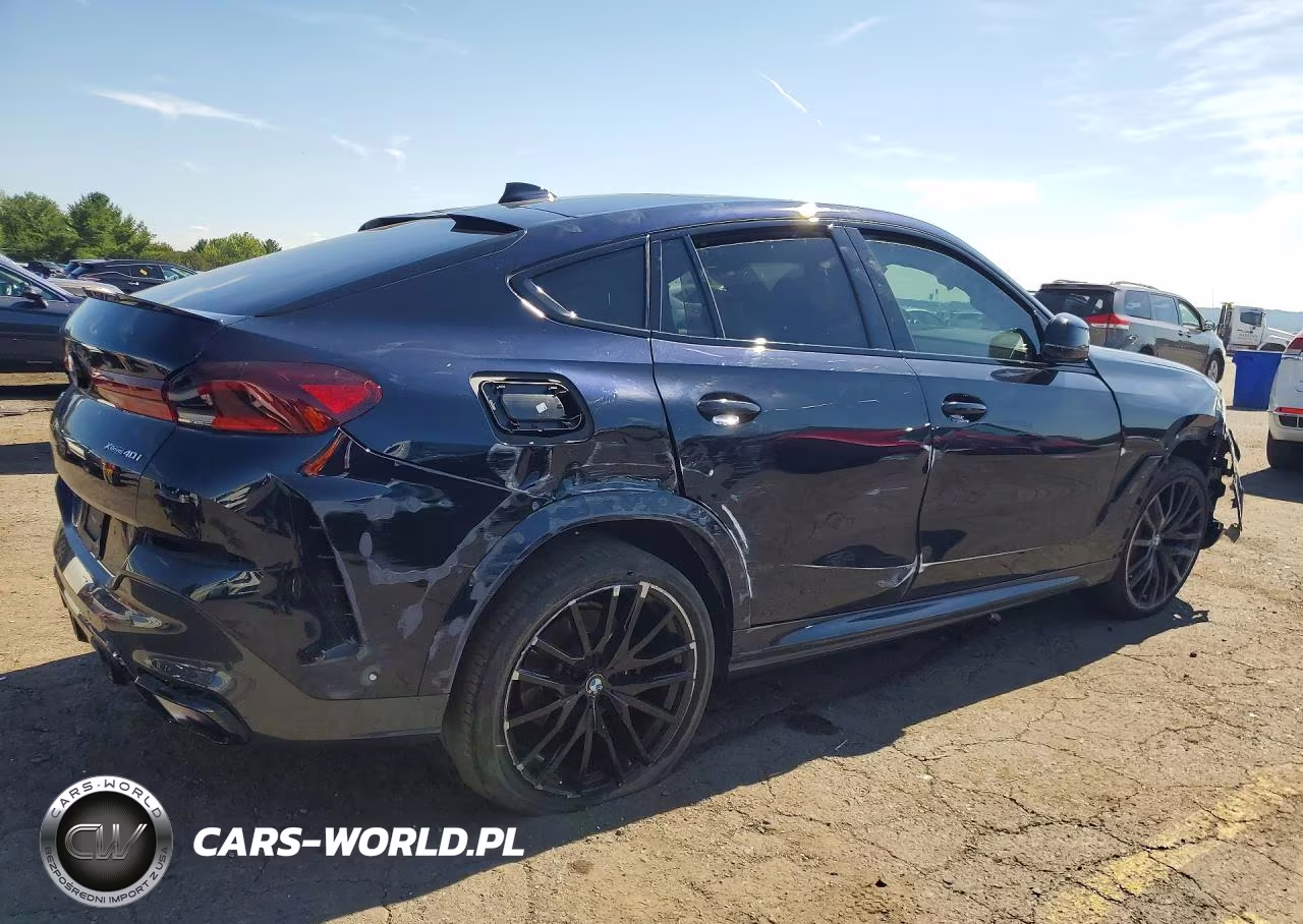 2022 BMW X6 xDrive40I VIN:5UXCY6C0XN9J59601 - 3