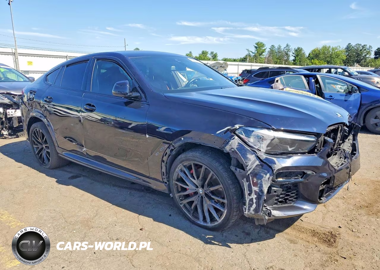 2022 BMW X6 xDrive40I VIN:5UXCY6C0XN9J59601 - 4