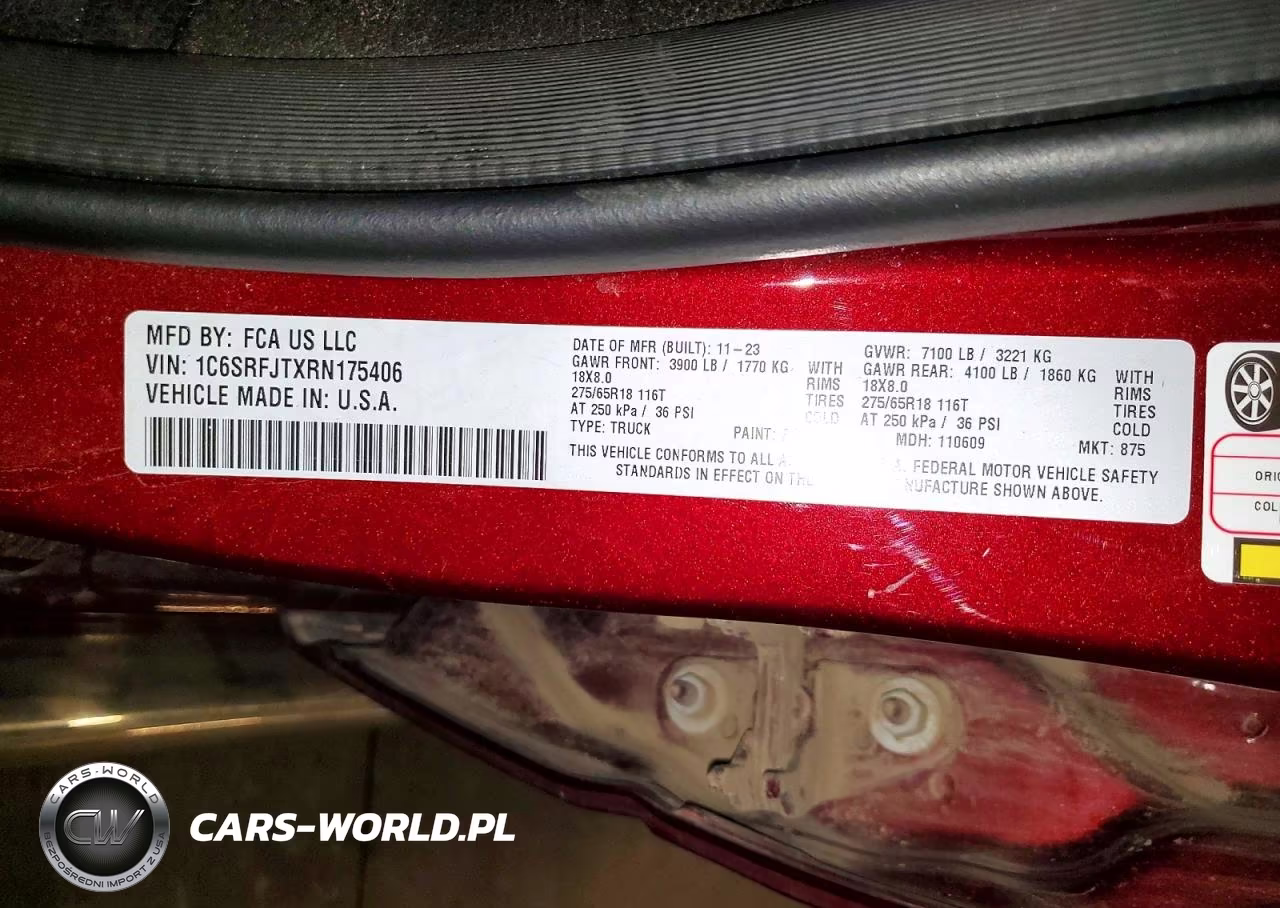 2024 Ram 1500 Laramie VIN:1C6SRFJTXRN175406 - 12